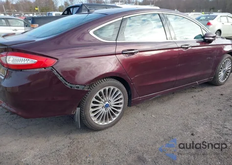 2013 Ford Fusion Titanium z USA, uszkodzony, nr VIN 3FA6P0K93DR115611